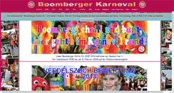 Desktop Screenshot of baumberger-karneval.de